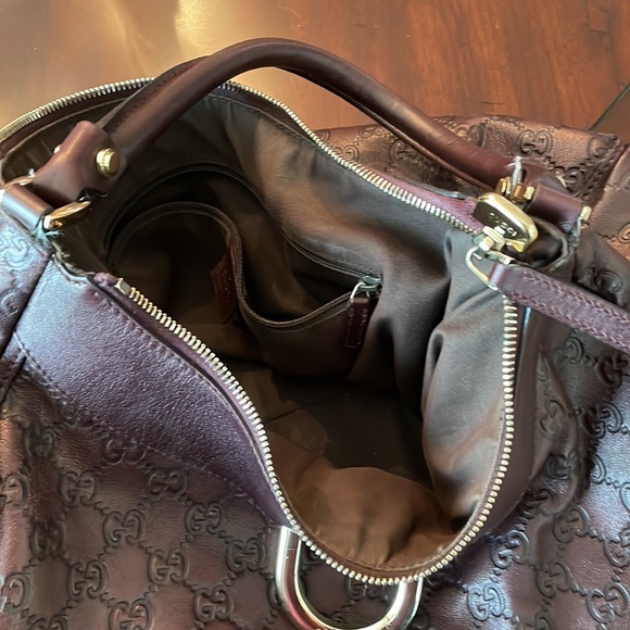 Burgundy Gucci handbag - Picture 4 of 4